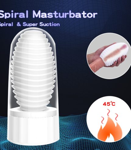 Spiral Embrace — Heated Male Masturbator