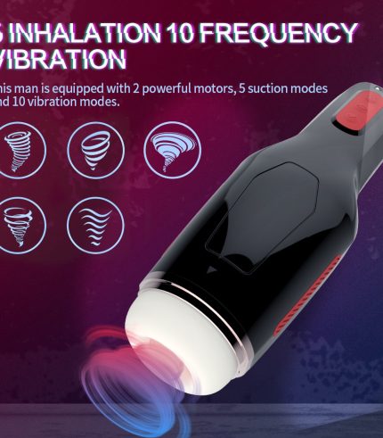 AuraSync Wave — Dual-Motor Male Masturbator