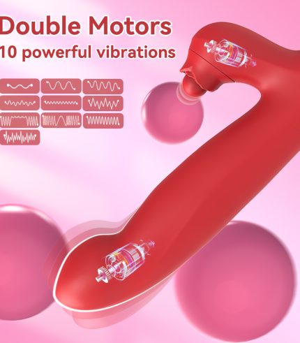 Crimson Touch – Dual Wave Rose Massager