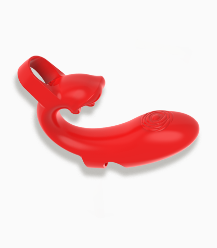 Scarlet Touch — Dual-Motor Finger Pleasure Sleeve