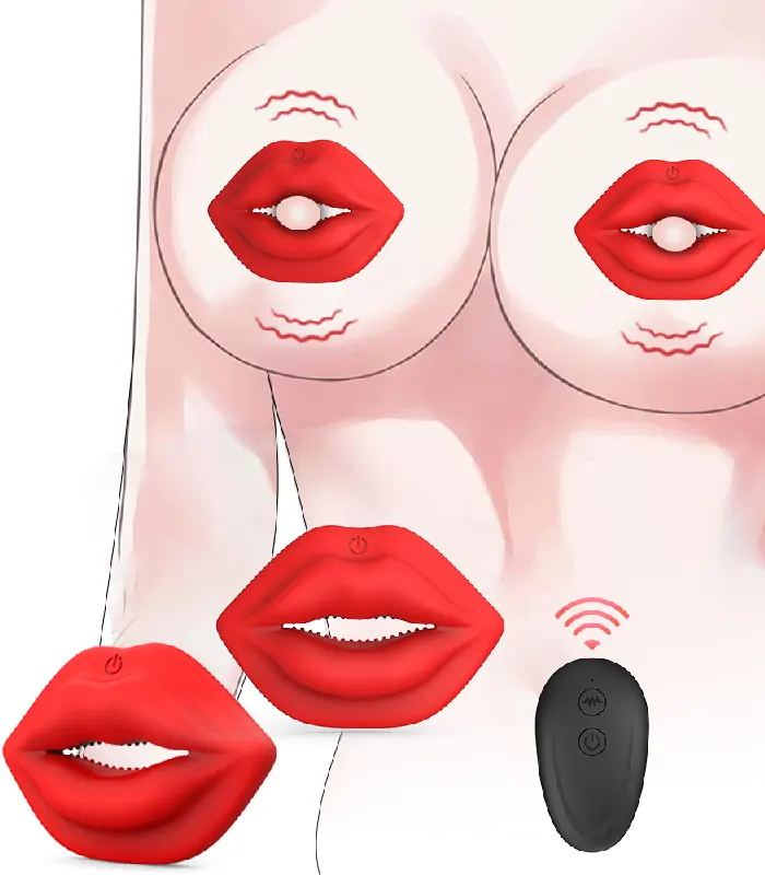 Crimson Clasp — Smart Vibration Nipple Massager - Image 1