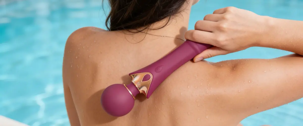 Queen Scepter dual stimulation vibrator