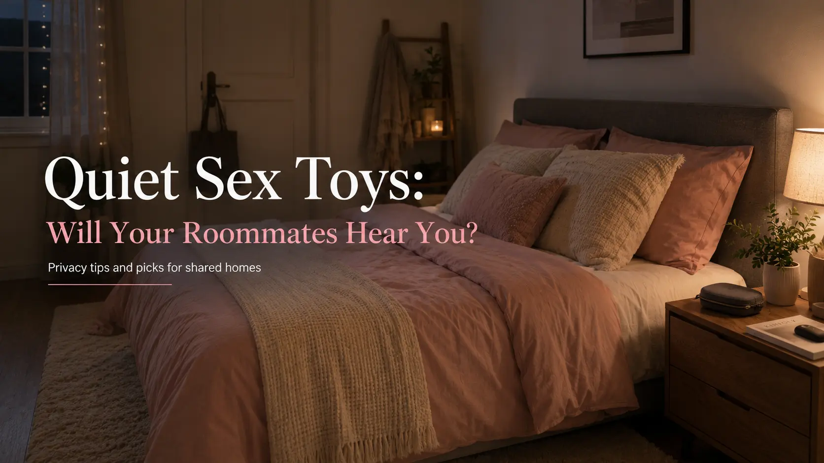 Quiet sex toys for roommates and thin walls